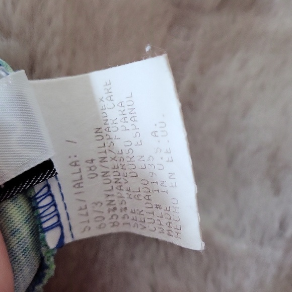 Vintage 70s Look Adorable Plaids One-Piece Swimsuit - SOFT - Picture 11 of 12